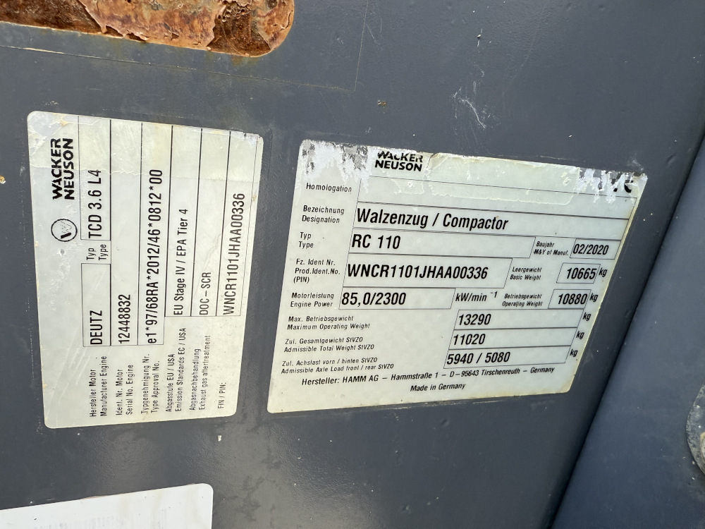 Usato 2020 Dynapac RC 110