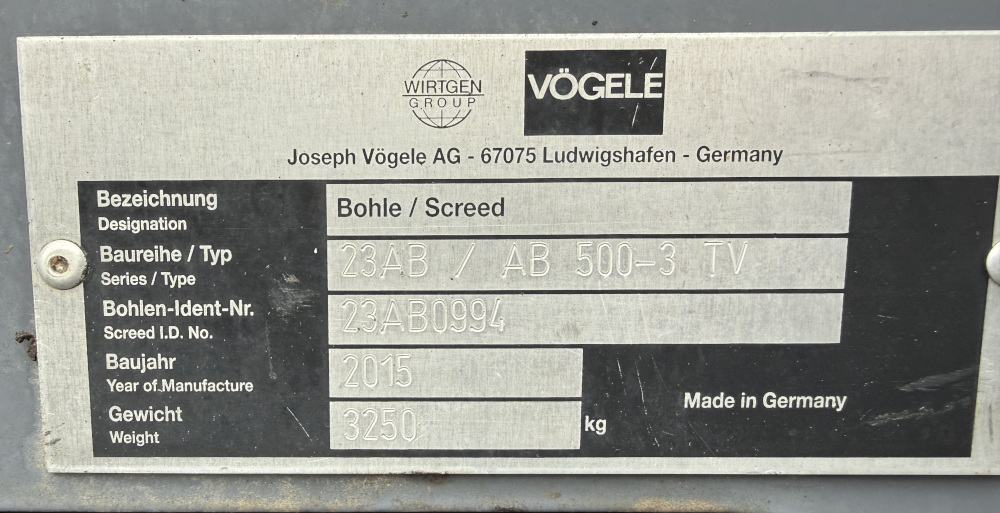 Usato 2015 Vogele Super 1800-3i