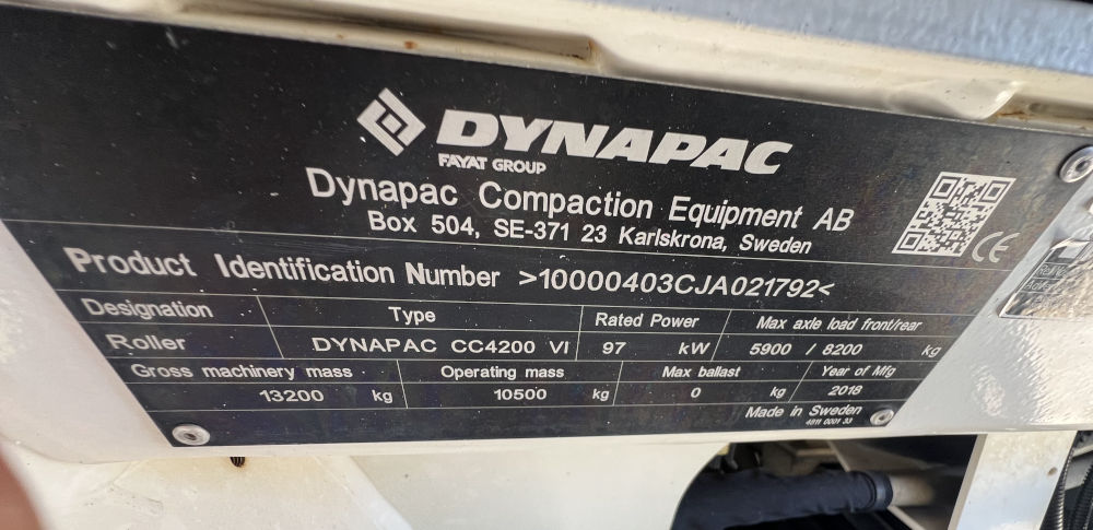 Usato 2018 Dynapac CC 4200 VI