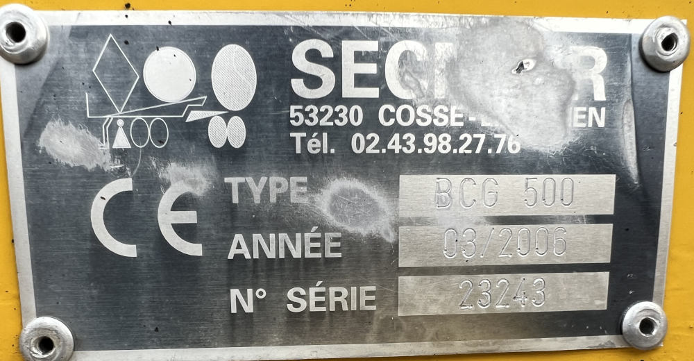 Usato 2006 Renault Kerax 420 / Secmair Major BCG 500