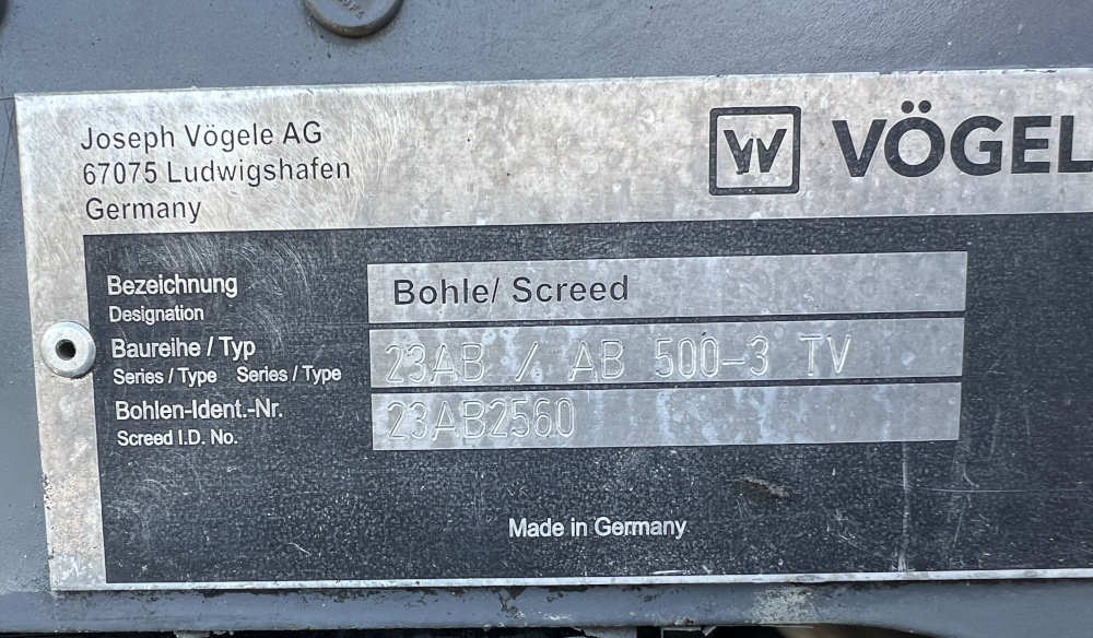 Usato 2018 Vogele S 1803-3i