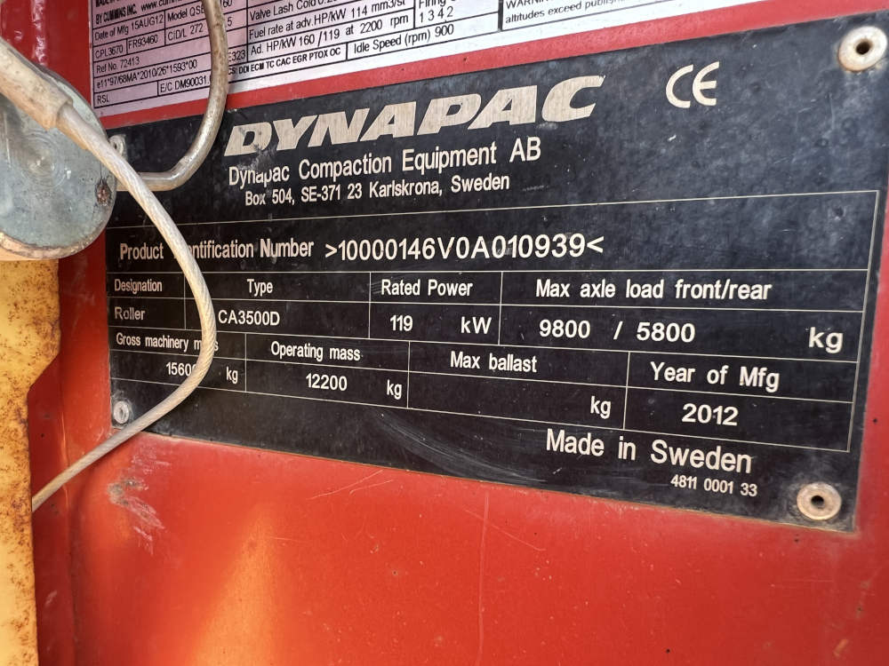 Usato 2012 Dynapac CA 3500D