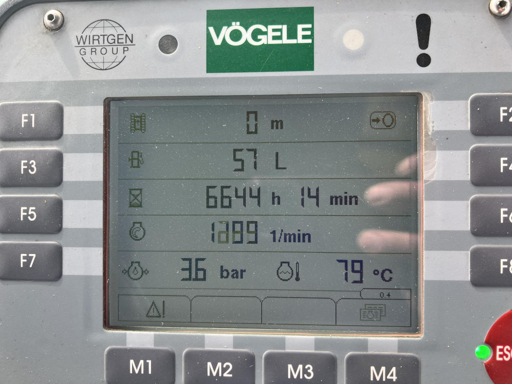 Usato 2008 Vogele S 1803-2 -524-