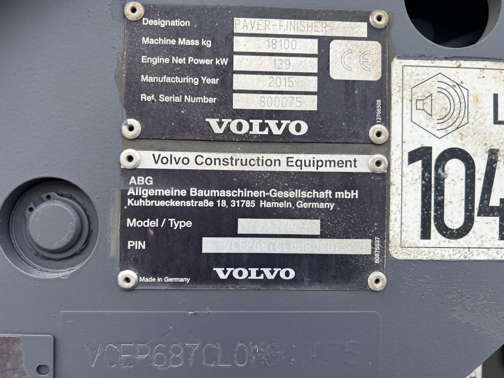 Usato 2015 Volvo P 6870C