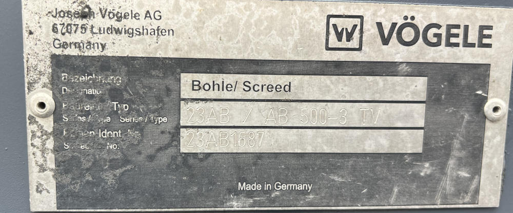 Usato 2017 Vogele S 1800-3i