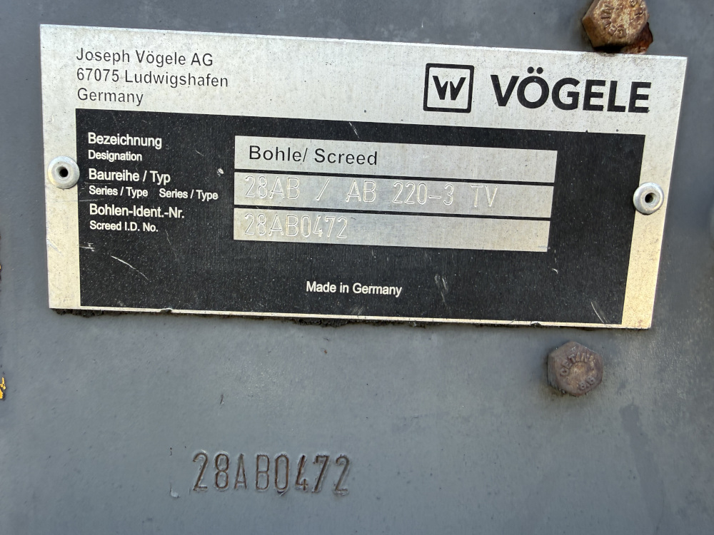 Usato 2017 Vogele Super 800-3i
