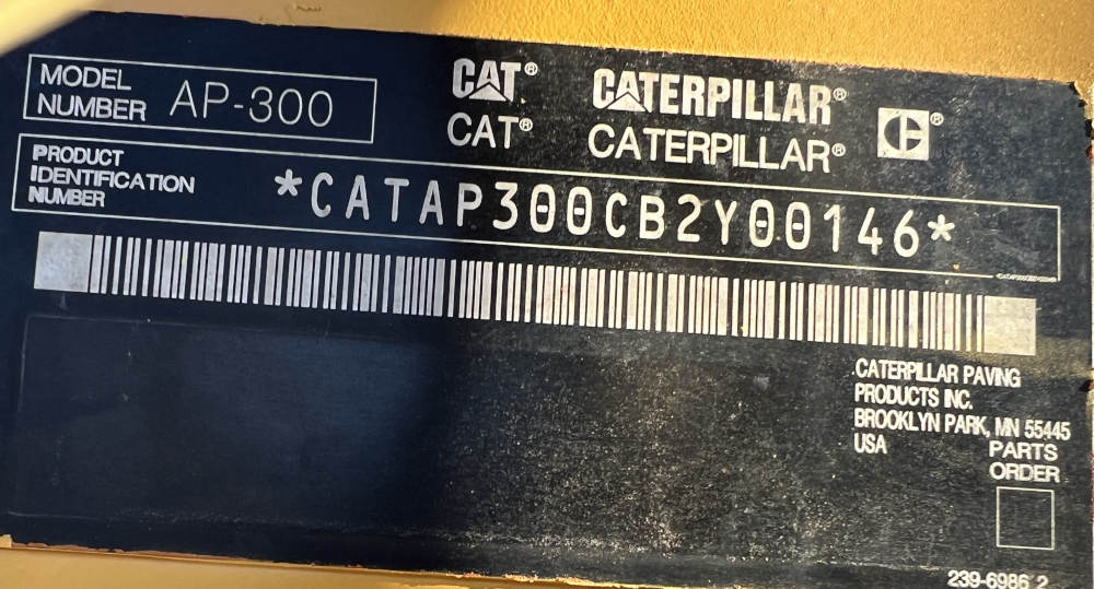 Usato 2008 Caterpillar AP 300 -146-