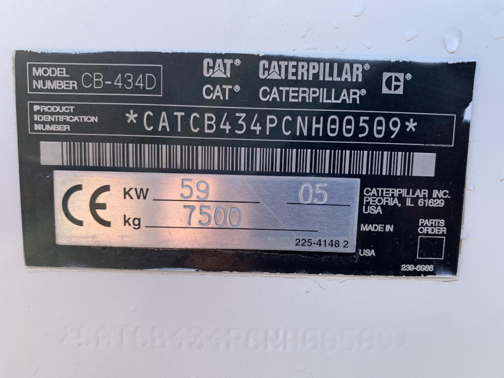 Usato 2005 Caterpillar CB 434D