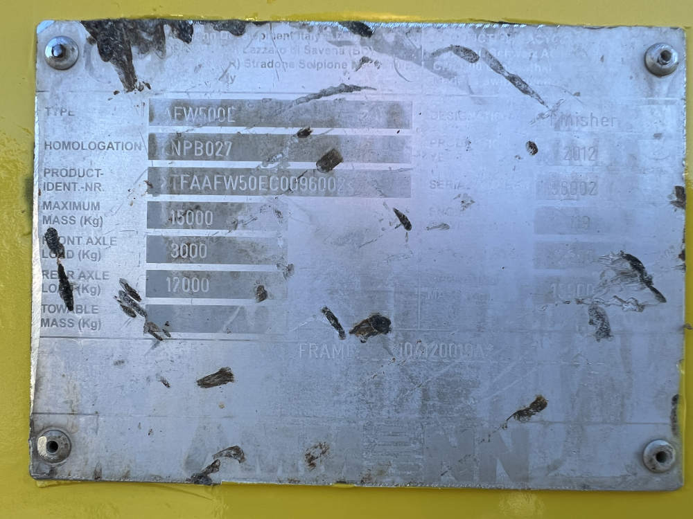 Usato 2012 Ammann AFW 500E -002-