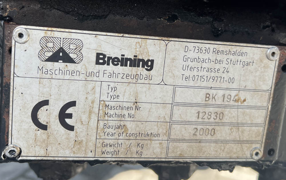 Usato 2000 Daf/Breining 85CF/BK 194