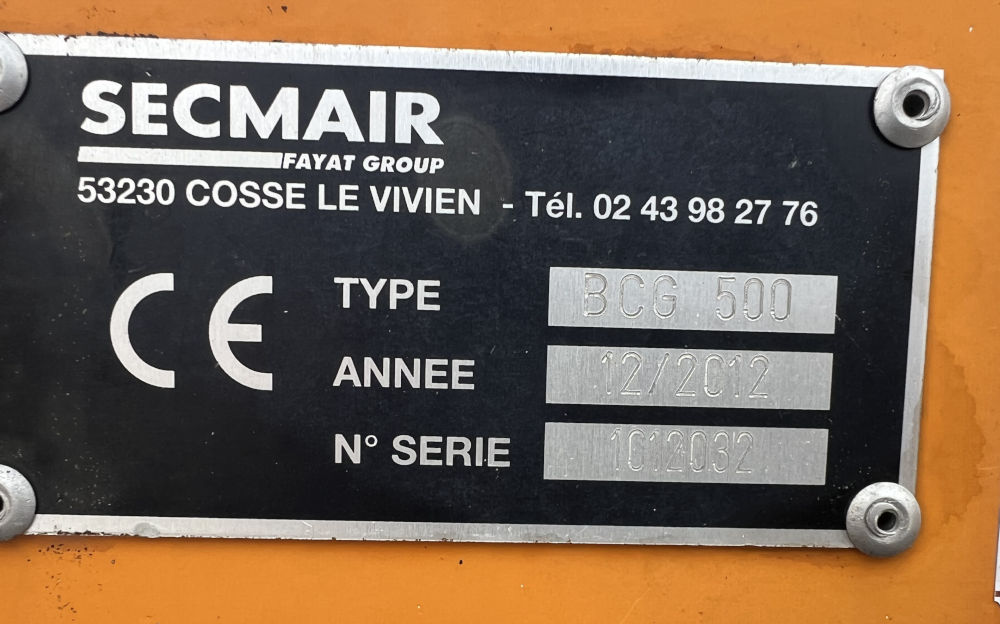 Usato 2012 Daf / Secmair CF 85.460 / Secmair Chipsealer BCG 500