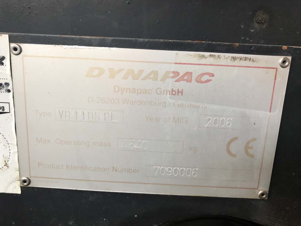 Usato 2006 Dynapac VB 1105 PL