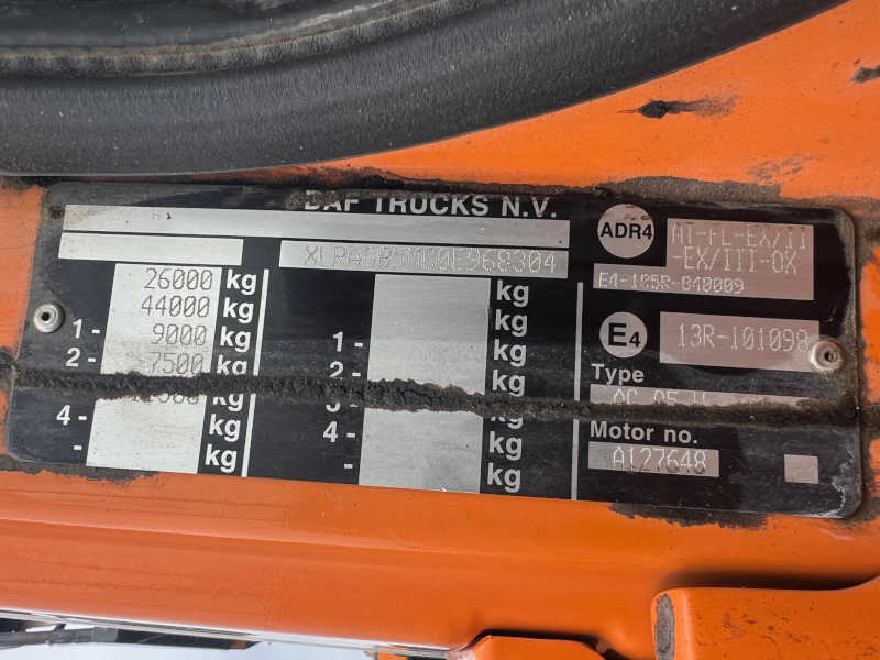 Usato 2012 Daf / Secmair CF 85.460 / Secmair Chipsealer BCG 500