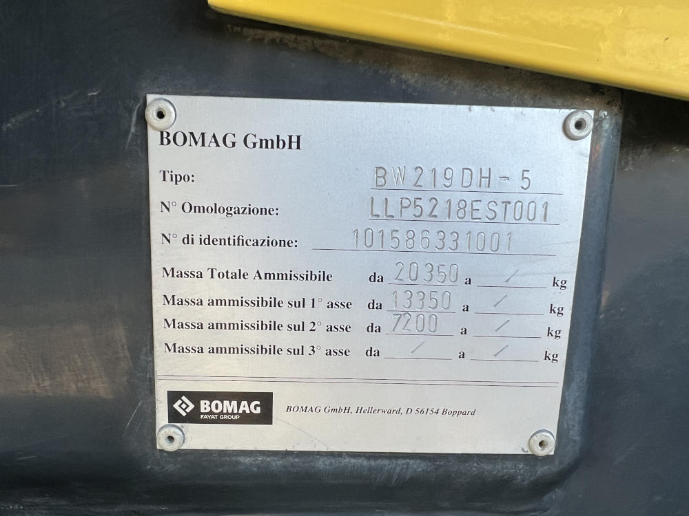 Usato 2015 Bomag BW 219 DH-5