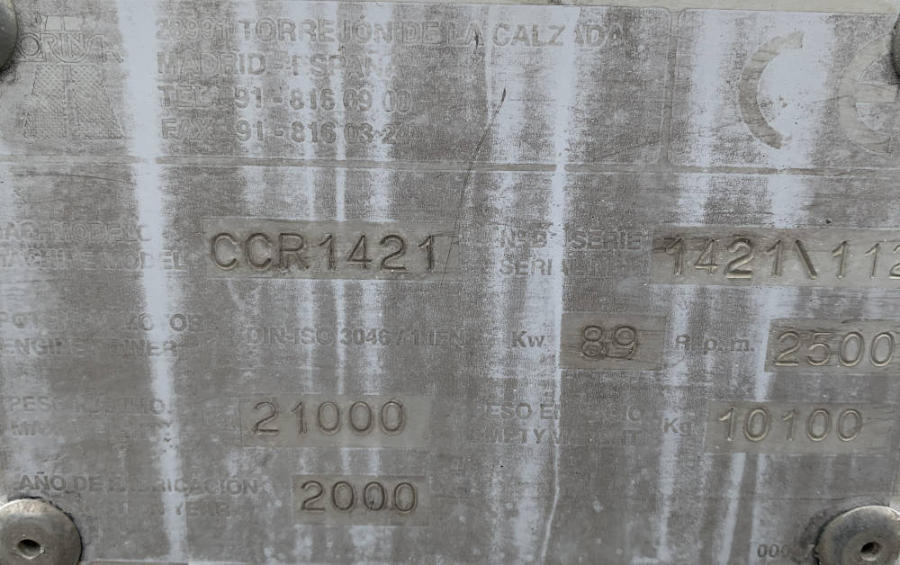 Usato 2000 Corinsa CCR 1421