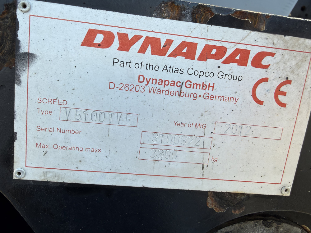 Usato 2012 Dynapac SD 2500 WS