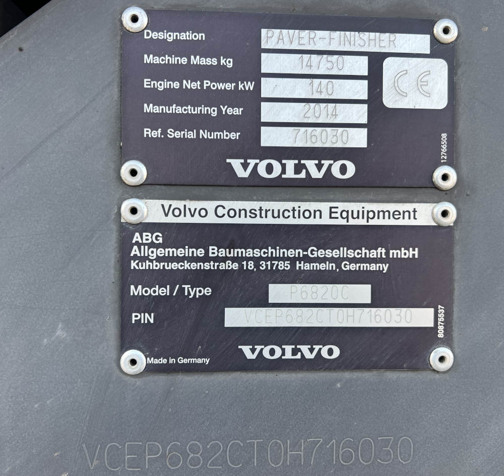 Usato 2014 Volvo P 6820C