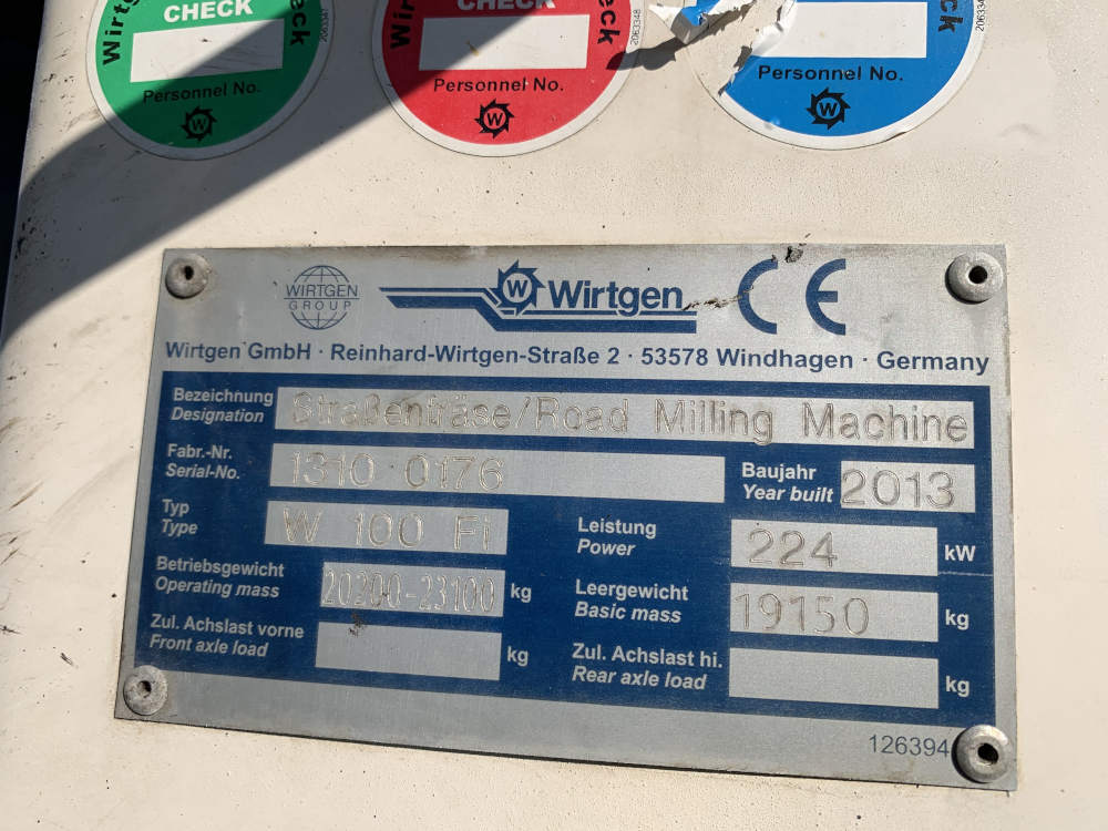 Usato 2013 Wirtgen W 100Fi (0176)