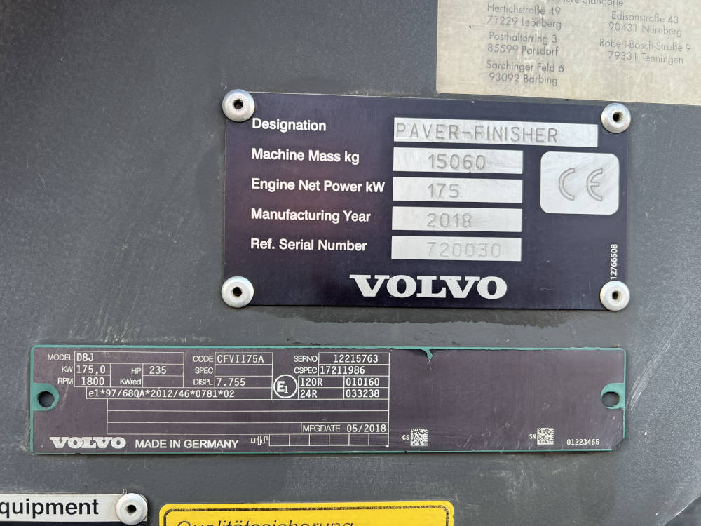 Usato 2018 Volvo P 7820D