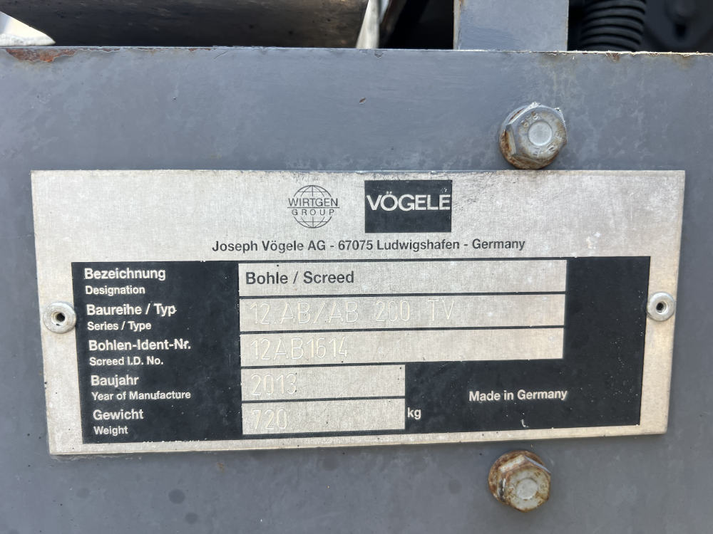 Usato 2013 Vogele Super 800