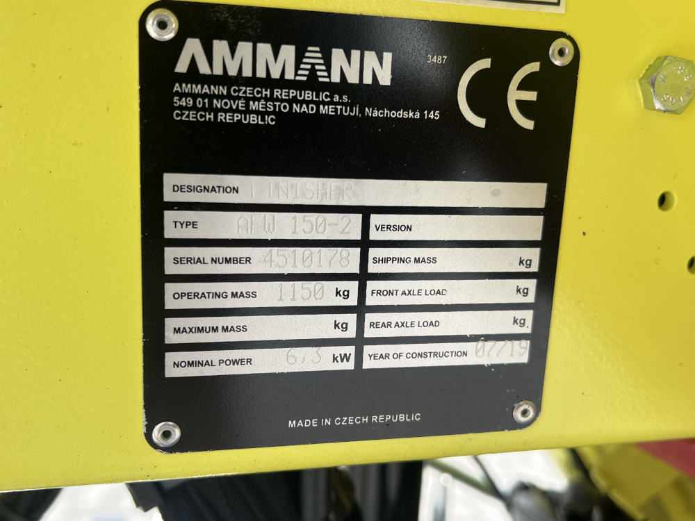 Usato 2019 Ammann AFW 150-2