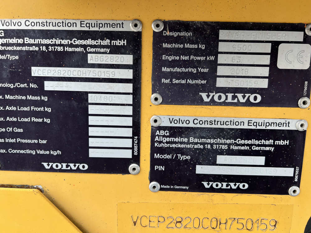 Usato 2018 Volvo  Volvo ABG2820