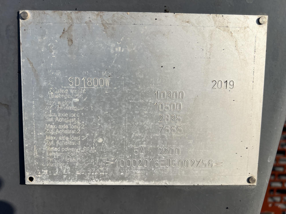 Usato 2019 Dynapac SD 1800 W