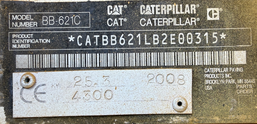 Usato 2008 Caterpillar BB 621C