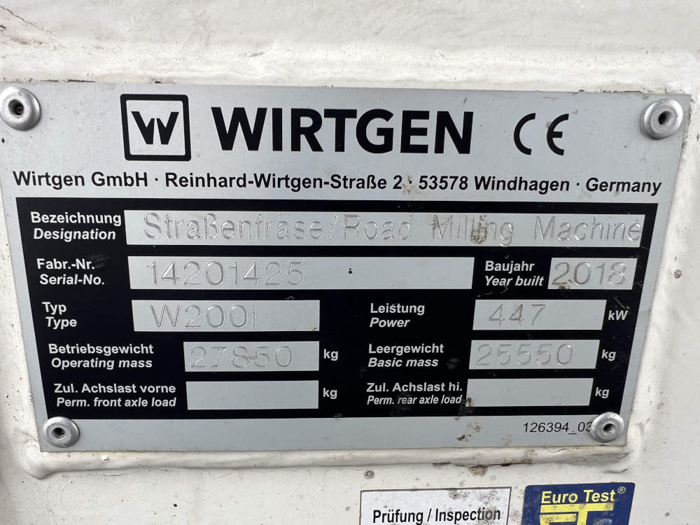 Usato 2018 Wirtgen W 200i