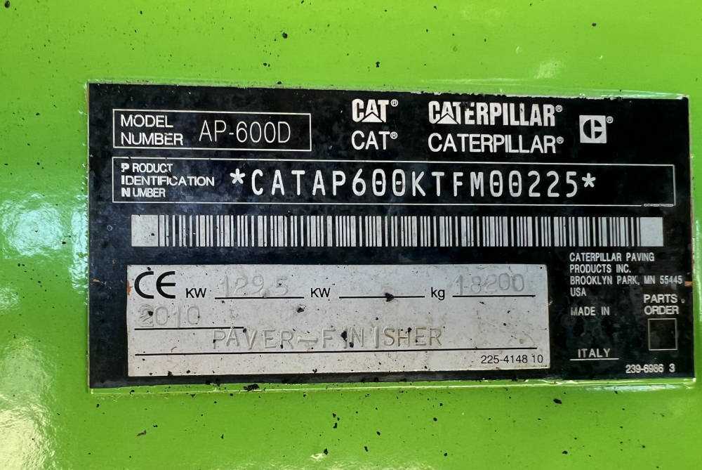 Usato 2010 Caterpillar AP 600D