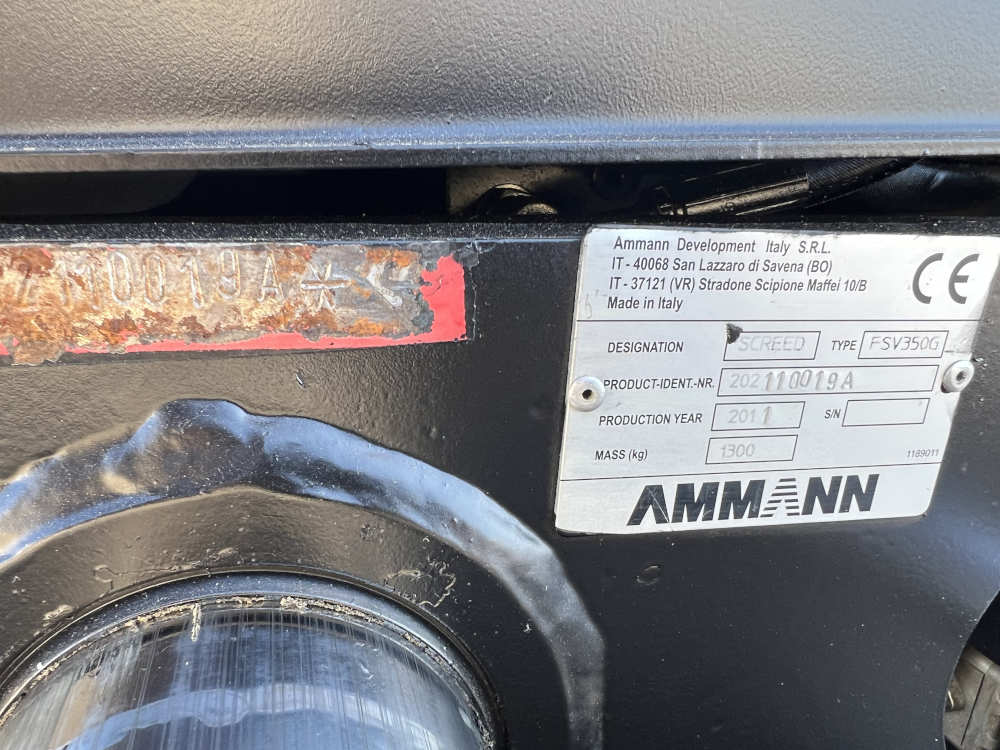 Usato 2011 Ammann AFW 350G -28A-