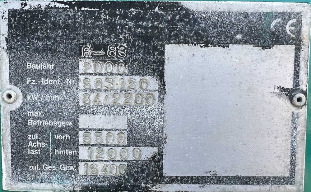 Usato 2000 Vogele S 1603 (6-83) -160-