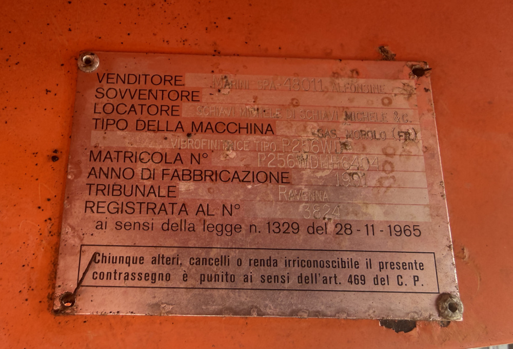 Usato 1991 Marini P 256
