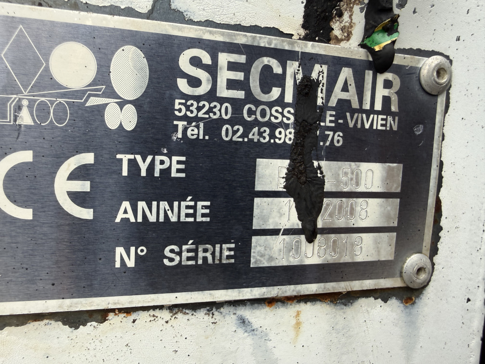 Usato 2008 Mercedes / Secmair 2536 / Chipsealer BCG 500
