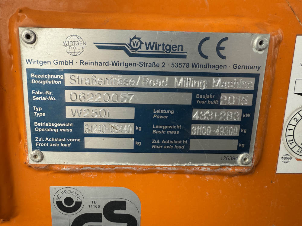 Usato 2015 Wirtgen W 250i