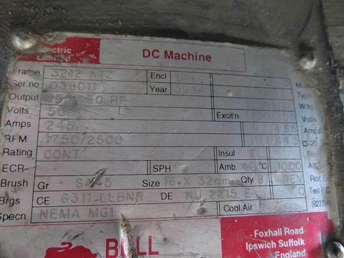 Used 1999 PTI pelletizing line with model TS4500 4.5″ 30:1 L/D extruder