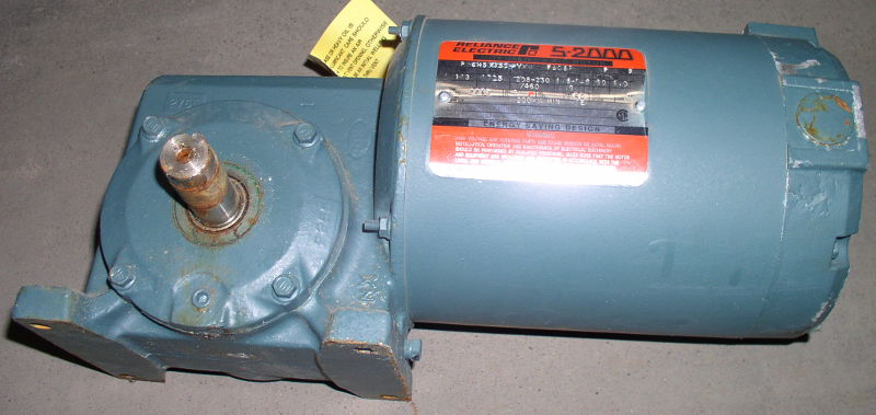 Used Reliance Right Angle Speed Reducer; 1725 RPM