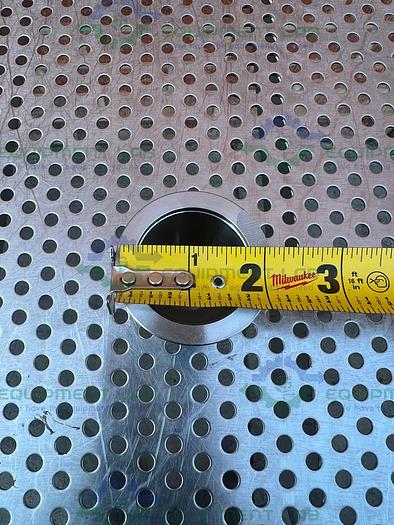 Used Stainless Steel  KF 40 to KF 50 Vacuum Reducer