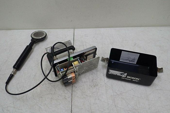 Used Bicron Model Surveyor 200 Meter Geiger Counter with PGM Pancake Probe