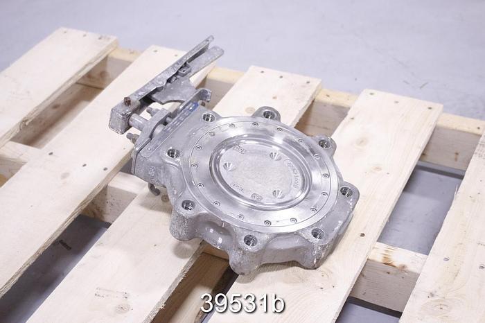 Used Neles Jamesbury C Hand Operated Butterfly Valve #39531