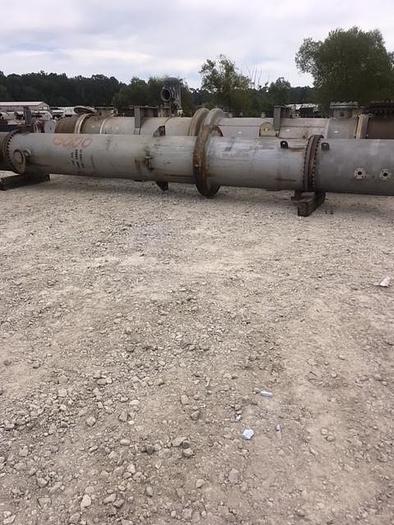 Used Used Southern Heat Exchanger Corp.  Approximately 2633 sq ft. 316L stainless steel shell and tube heat exchanger