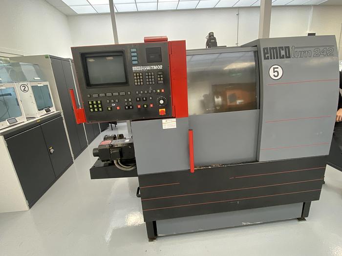 Used Emco Turn 242 CNC Lathe