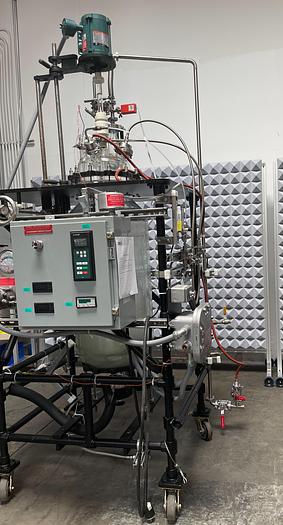 Used Prism Research Glass 100L Explosion Proof Glass Jacketed Reactor