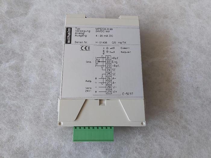 Sensor Transmitter, MPS100.8.99, Wilhelm,  new