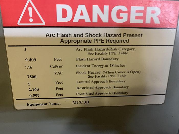 Used GENERAL ELECTRIC LIMITAMP CR194A118A2 300 HP CONTROLLER W/ DRAW-OUT AIR-BREAK CONTACTOR  THREE UNITS