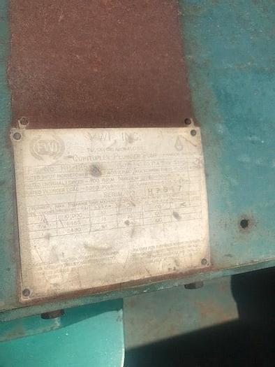 Used HP-125 Wheatley Quintaplex Diesel Powered Pump Package