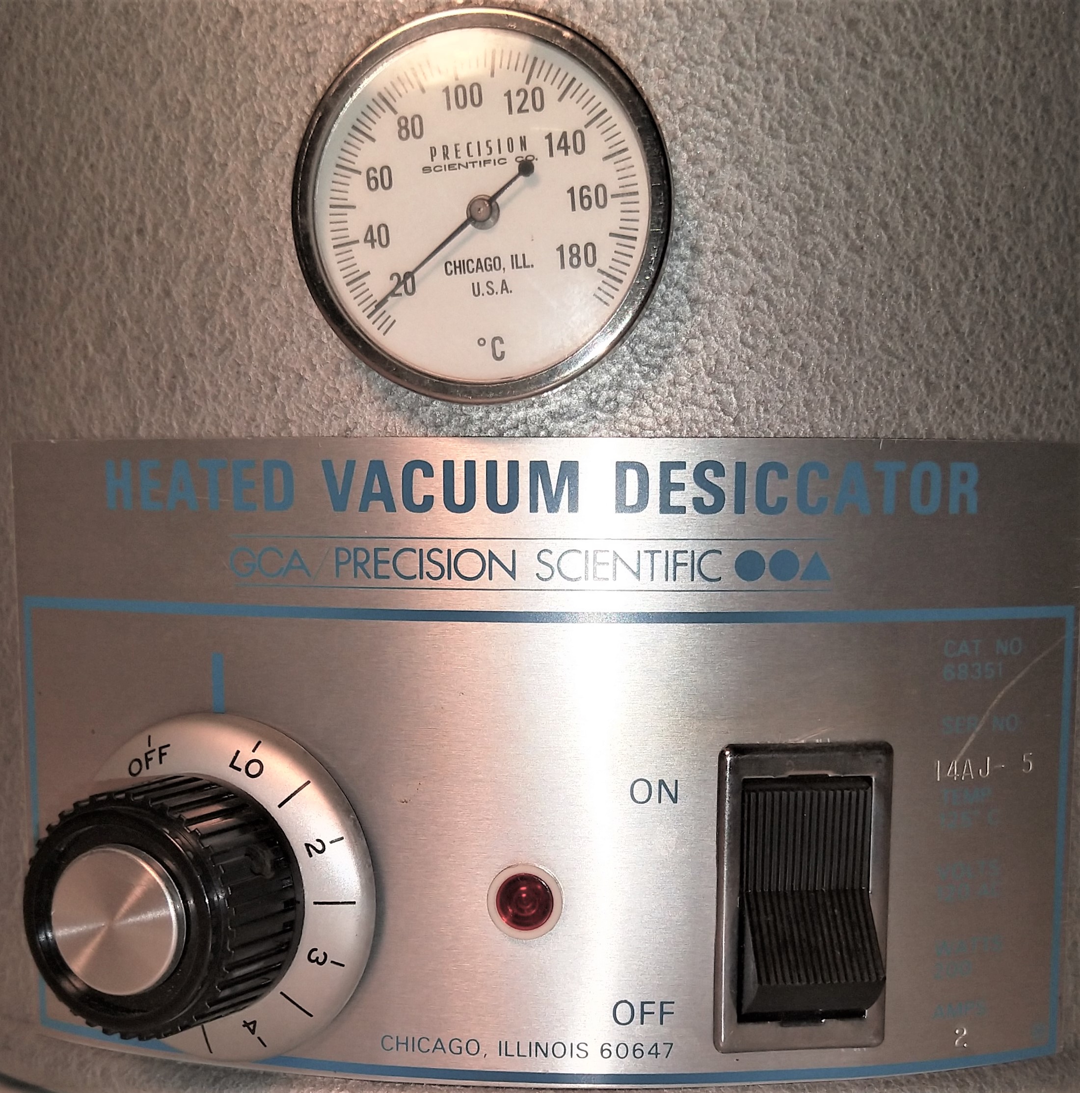 Used Sold GCA / Precision Scientific 68351 Heated Desiccator at