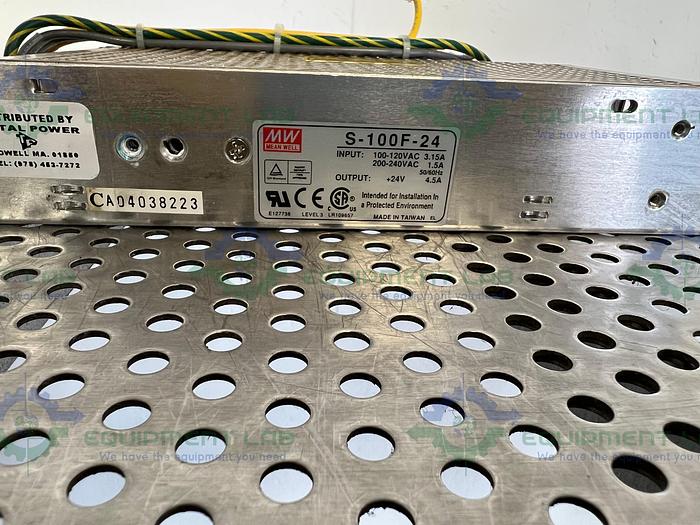 Used Mean Well  S-200F-24 Power Supply Input 100-240 VAC