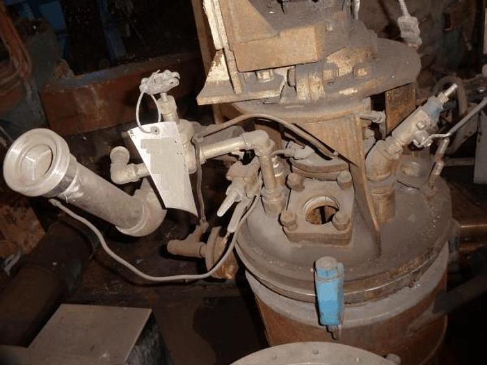 Used 10 GALLON PFAUDLER REACTOR – S/S – 100/100 PSI