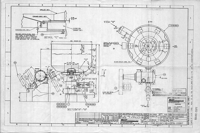 Used BLACK CLAWSON 3000 #23963
